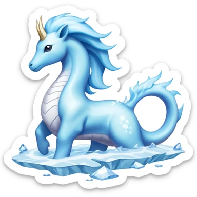 Rapidash-Suicune-Lapras-fakemon-creature-hybrid sticker