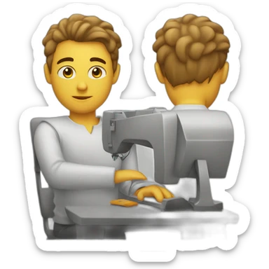 working hard or hardly working sticker