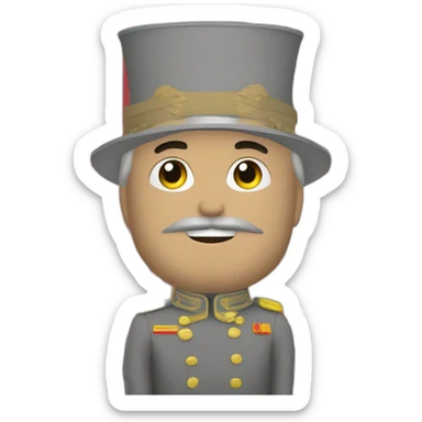 bandera del imperio español sticker