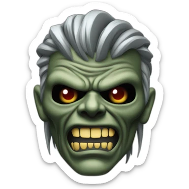 Eddie The Head Iron Maiden sticker