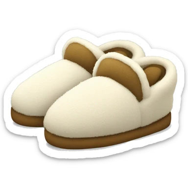 Cozy slippers sticker
