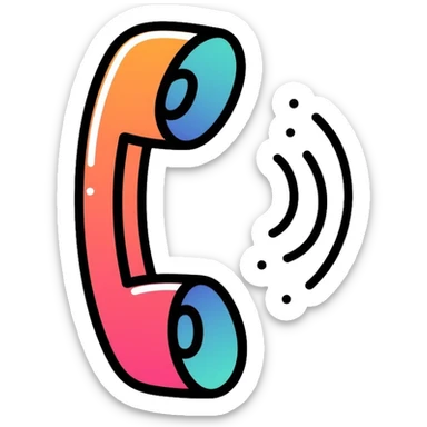 telephone sticker