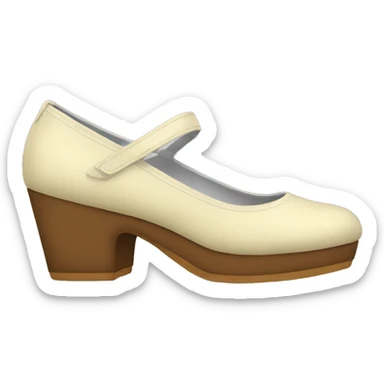 mary jane shoes sticker