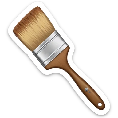 painting brush sticker