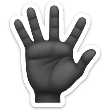 Fingers close to touching  sticker