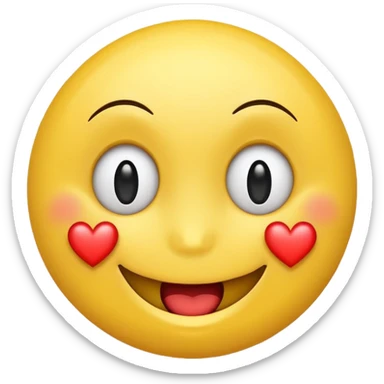 Emotka z taką minką":3" sticker