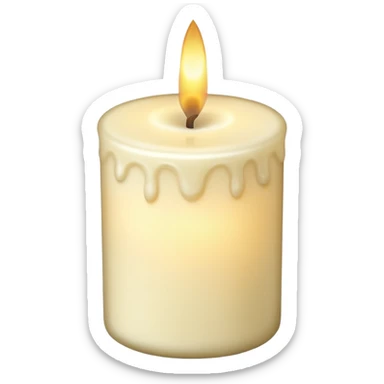 Vela aromática sticker