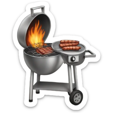 Barbecue sticker