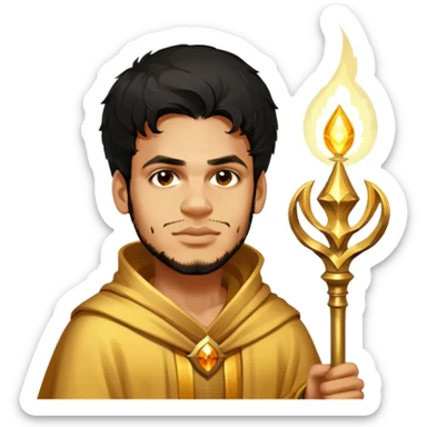 Golden Arcanist sticker