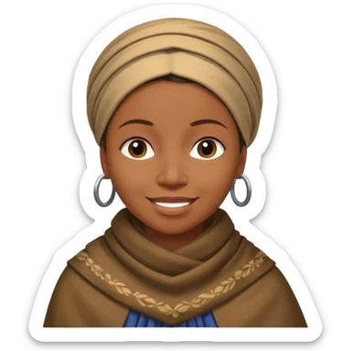 harriet tubman as a kid sticker