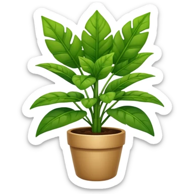 Cool Houseplant sticker