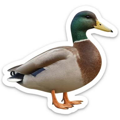 Duck sticker