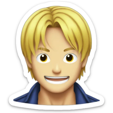 Sanji one piece sticker