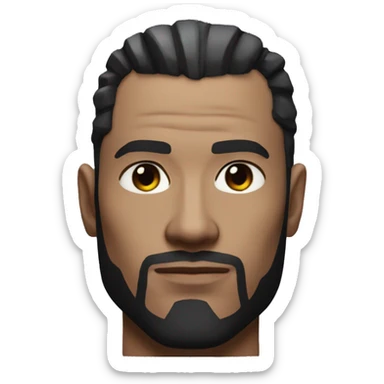 i'd like to have male avatar from cyberpunk 2077 game universe sticker