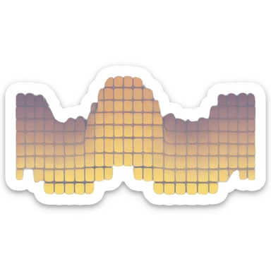 sound wave icon sticker