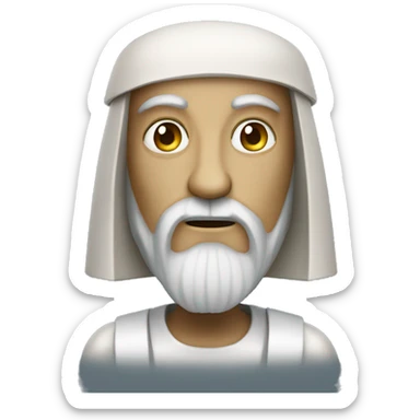 leonardo da vinci robot sticker