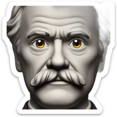 Nietzsche wink sticker
