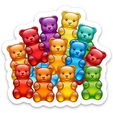 Gummy Bears sticker