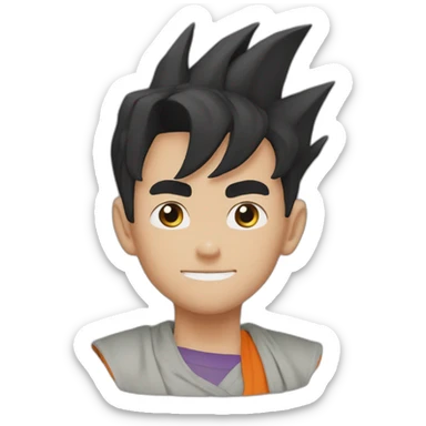 son gohan sticker