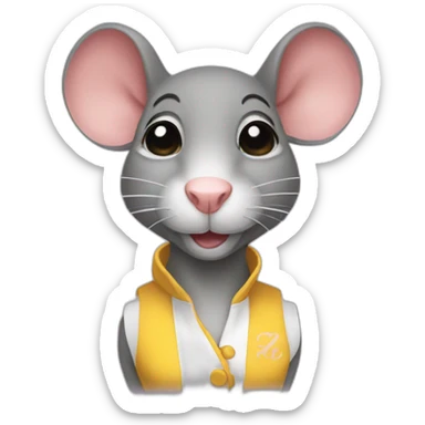 sorority rat sticker