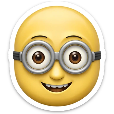 Minion emoji sticker