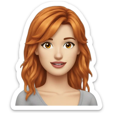 Bella thorne sticker