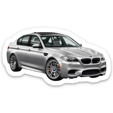 BMW m5  sticker