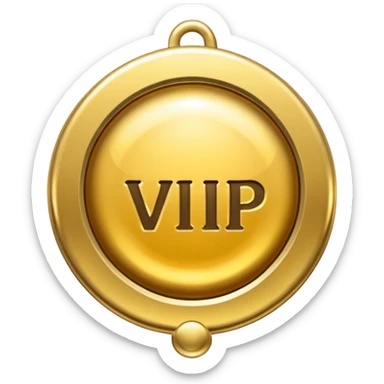 VIP BADGE sticker