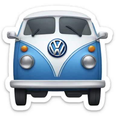 volkswagen logo sticker