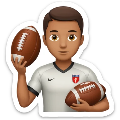 football holder sticker