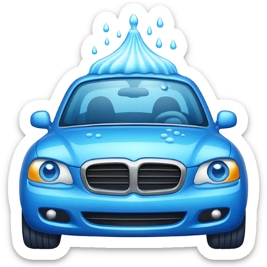 generate emoji for car wash icon sticker