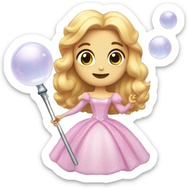 glinda’s bubble wand sticker