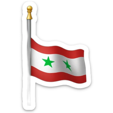 Flag free Syria sticker
