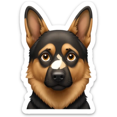 Berger allemand sticker