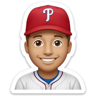 Phillies fan sticker