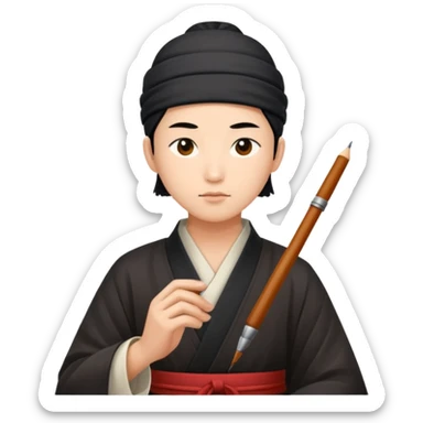 Calligrapher sticker