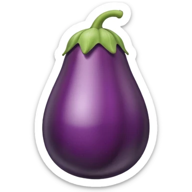 Aubergine sticker