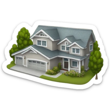 californian house sticker