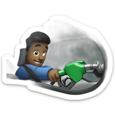 refueling the car is expensive sticker