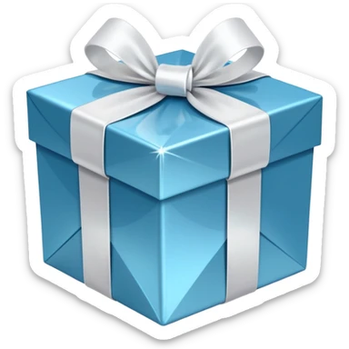 dimond gift box sticker