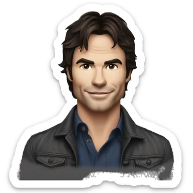 Ian Somerhalder sticker