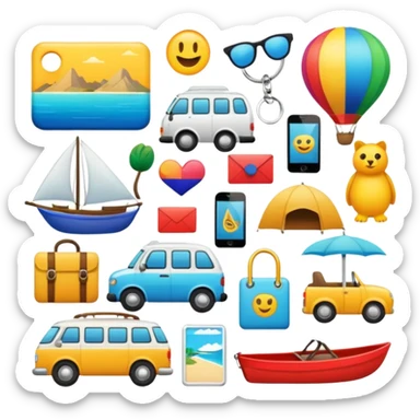 touristy shit sticker