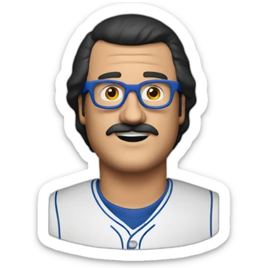Bob belcher Mets fan sticker