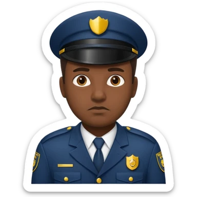 Security guard sticker