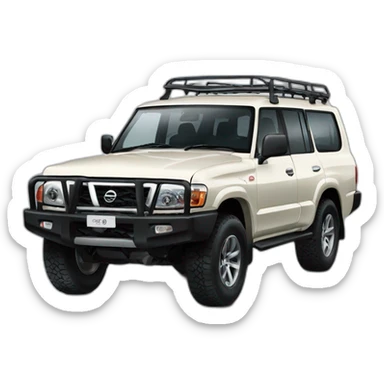 Nissan patrol y64 sticker