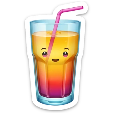 VERY BIG JUICE GLASS sticker