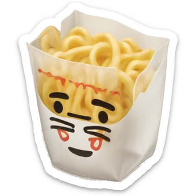 Package of Shin Ramen sticker