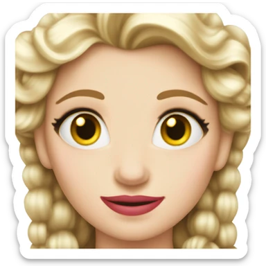 Glinda from wicked movie sticker