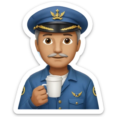 fishing vessel captain sticker