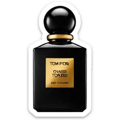 tom ford perfume bottle sticker